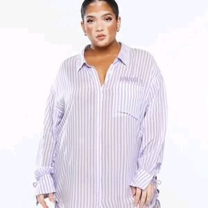 Savage X Fenty Button-Up Pajama 3XL NWT
